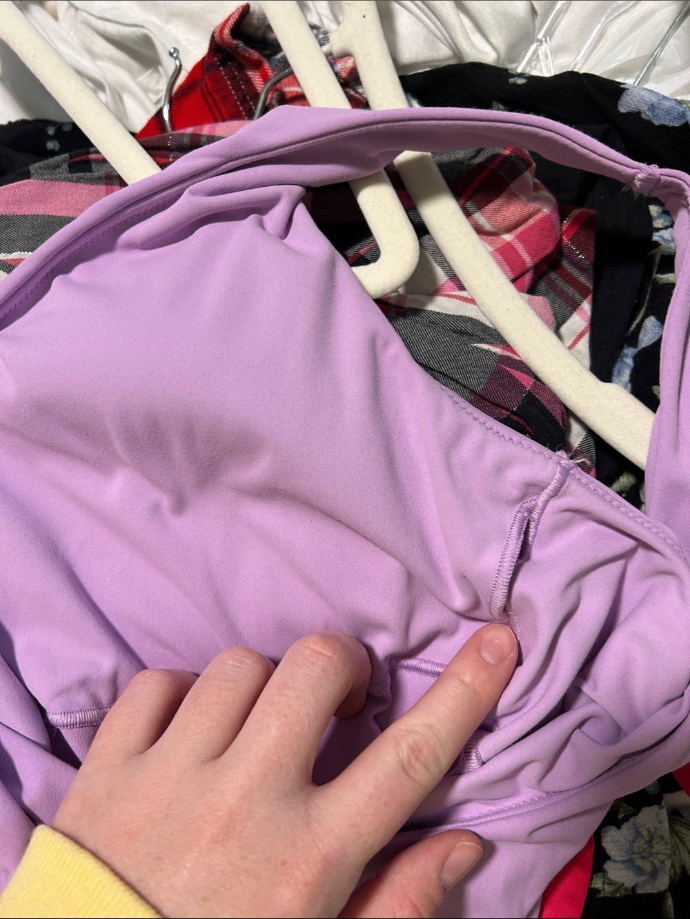 Aerie Tank Athletic Dress - Lavender L - Picture 6 of 7